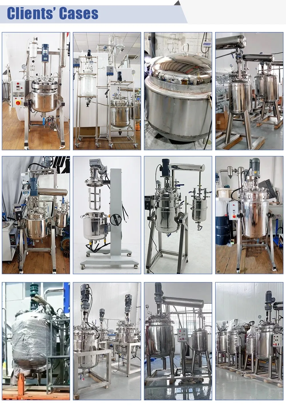 Stainless Steel Jacketed Reactor
