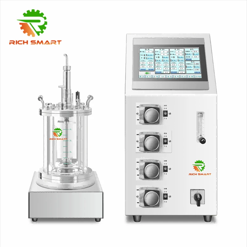Single Vessel Glass Bioreactor